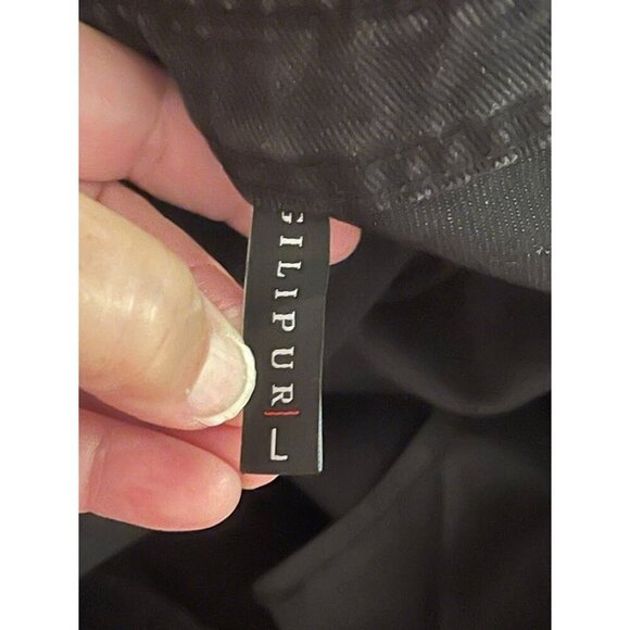 Gilipur Womens Black Wide-Leg Jeans‎ ML069 29" Inseam Cotton/Polyester - Picture 6 of 11